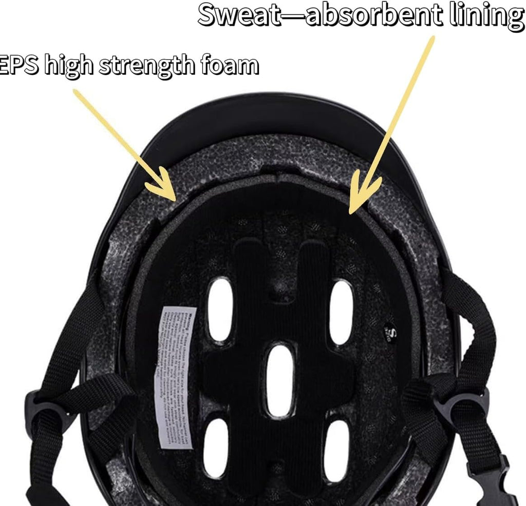 Horse Racing Equestrian Youth Helmet, Comfortable and Breathable Riding Helmet, Removable Pads, w/ 7 Ventilation Holes, Sweat Wicking Chin Pad,Size S,FIT 48-54cm Head Circumference.