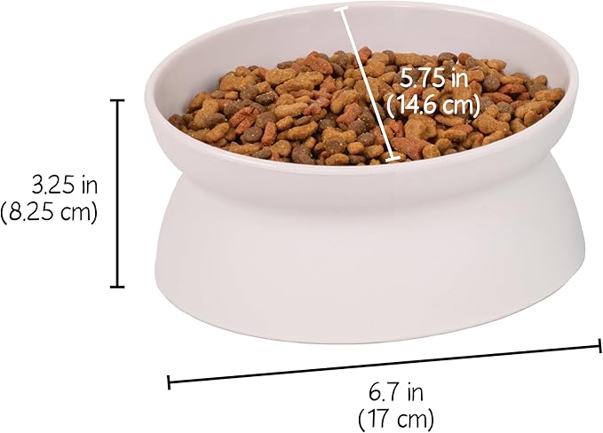 Kitty City Raised Cat Bowls, Large Bowl 2pk - Image 4