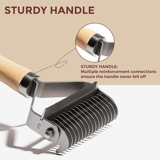 3-in-1 Professional Pet Shedding Dematting Comb - Image 5
