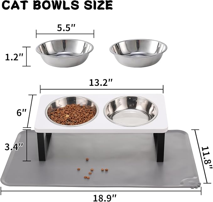 Upgraded Elevated Cat Bowls - Image 5