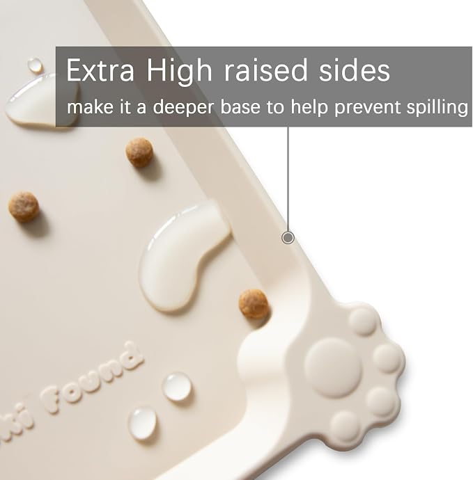 Hoki Found XX-Large Silicone Pet Food Mats - Image 2