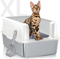WoofiGo Stainless Steel Cat Litter Box by CatLitterBox