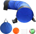 25.6in 10FT Dog Agility Tunnel, Dog Tunnel by POPMOON