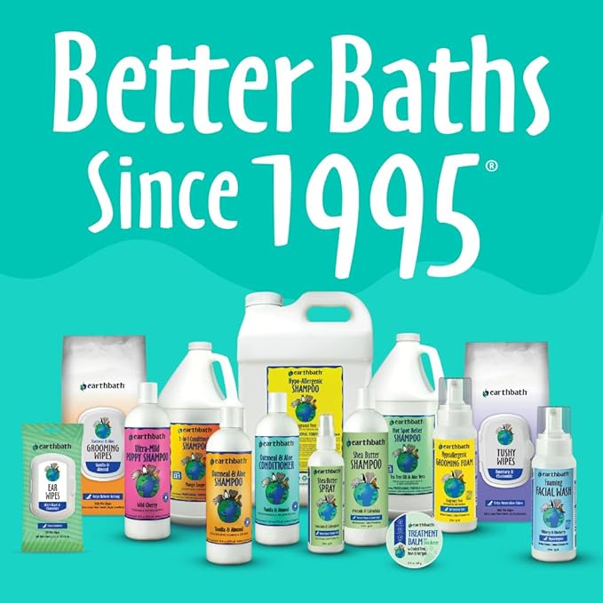 earthbath Vanilla & Almond Dog Shampoo and Conditioner Set - Image 6