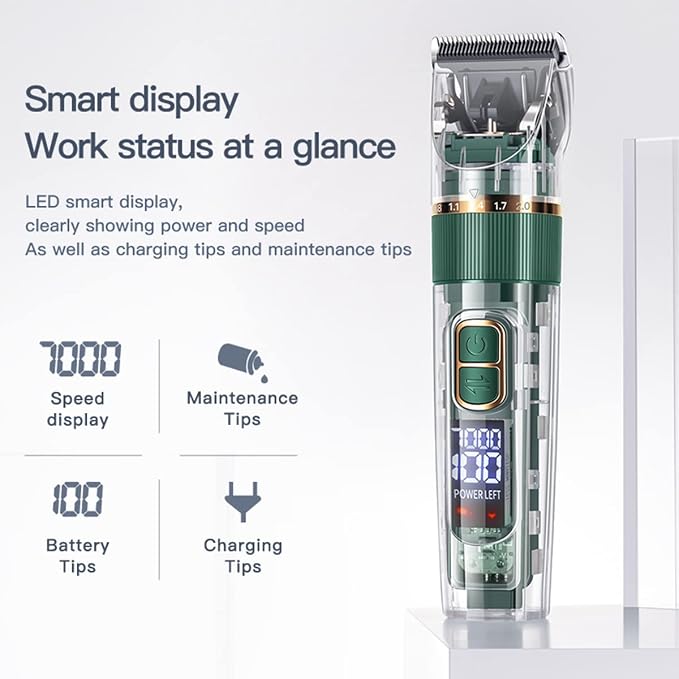 Dog Hair Clippers, Dog Grooming Clippers Kit - Image 5