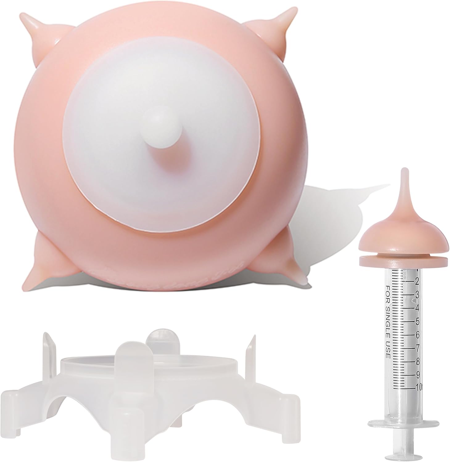 Doggiema Puppy Feeder Puppy Milk Feeder Puppy Nursing Station Puppy feeders for Multiple Puppies Puppy Milk replacer Dongdong pet S Size Bowl (Toy/Small Puppy)