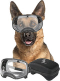 Namsan Clear Dog Goggles for Large Dogs, Wide Eyecup & Soft Frame, Anti-UV by Namsan