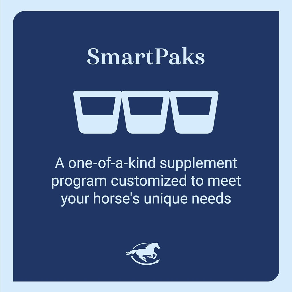 Senior Support SmartPak | Prebiotics and Probiotics | Turmeric Supplement | Flax Seed for Skin & Coat Health | Antioxidant Support for Senior Horses | 28 Days Supply