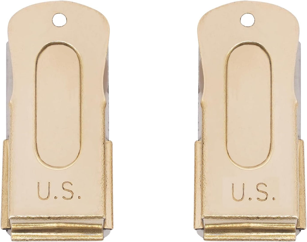 Lord of Battles Pack of 2 U.S. D-Day Paratrooper Brass Cricket Clicker – Historical Reenactment Signal Device – Military Replica with Authentic Click Sound