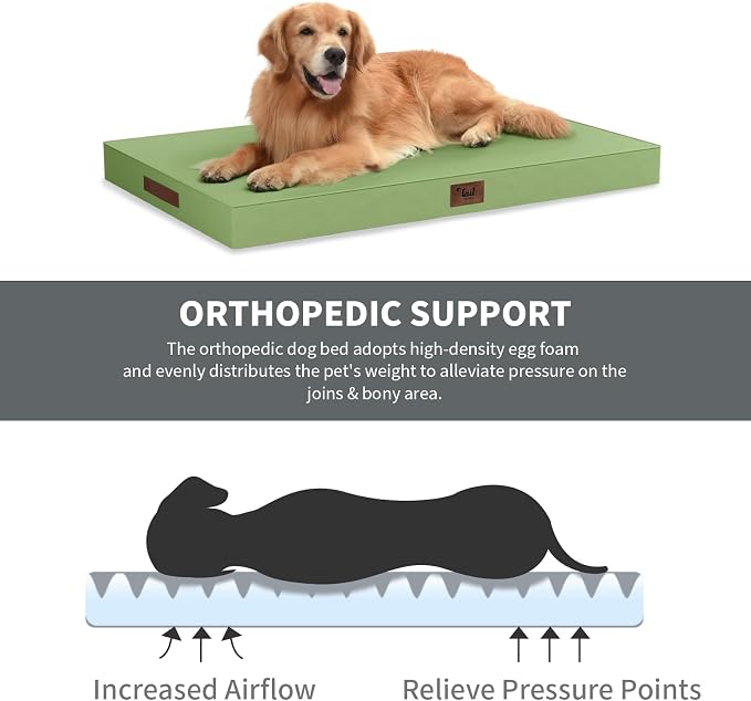 Outdoor Orthopedic Dog Bed, Waterproof Dog Bed - Image 3