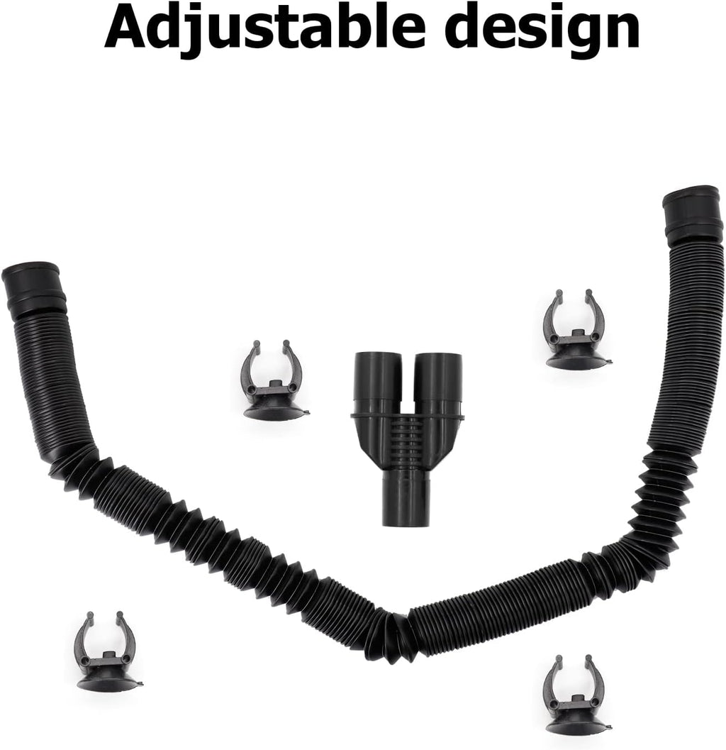 Reptile Fogger Extension Tube, Accessories of Reptile Humidifier Mister Suitable for Reptiles Amphibians and Terrarium
