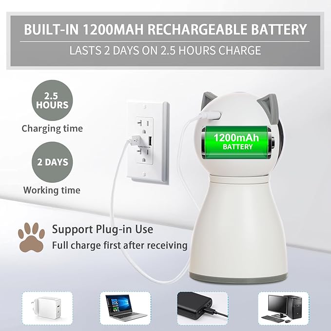 YVE LIFE Cat Toys Laser for Indoor Cats, The 4th Generation Real Random - Image 4