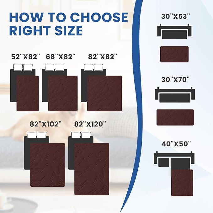 Waterproof Dog Bed Cover, Non-Slip Dog Blanket - Image 4