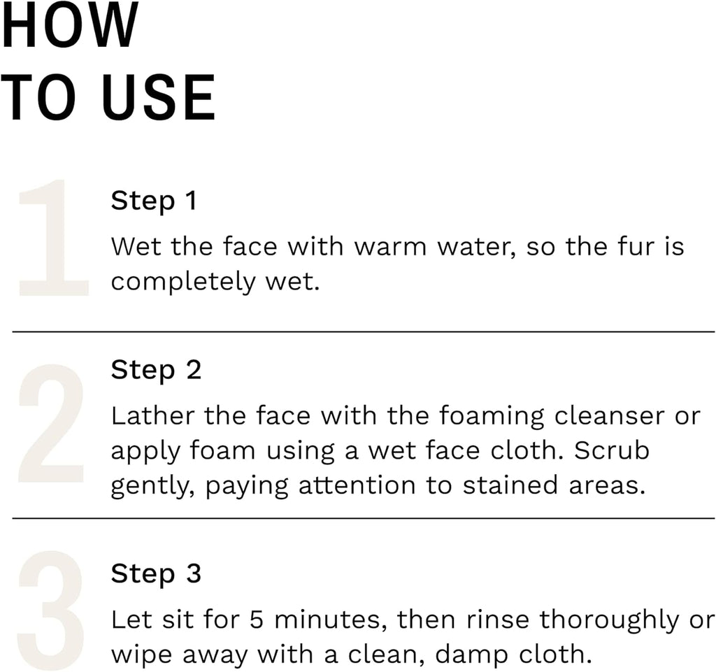 Eye Envy Tear Stain Facial Cleanser for Dogs and Cats. Washes Away Crusty Eye Debris, Eye Boogers, Eye Discharge. Tearless Foaming Formula. Treats The Cause of Staining. All-Natural. 8.45 fl. oz.