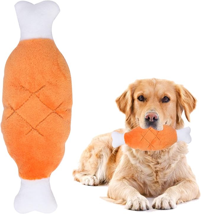 Puppy Chew Toys, Interactive Heavy Duty Stuffed Agressive Chewers Dog Toys by Unknown