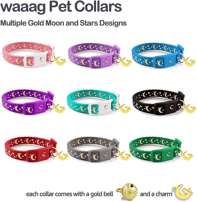 waaag Cat Collars, Safety Breakaway Cat Collar, Glow in The Dark - Image 4
