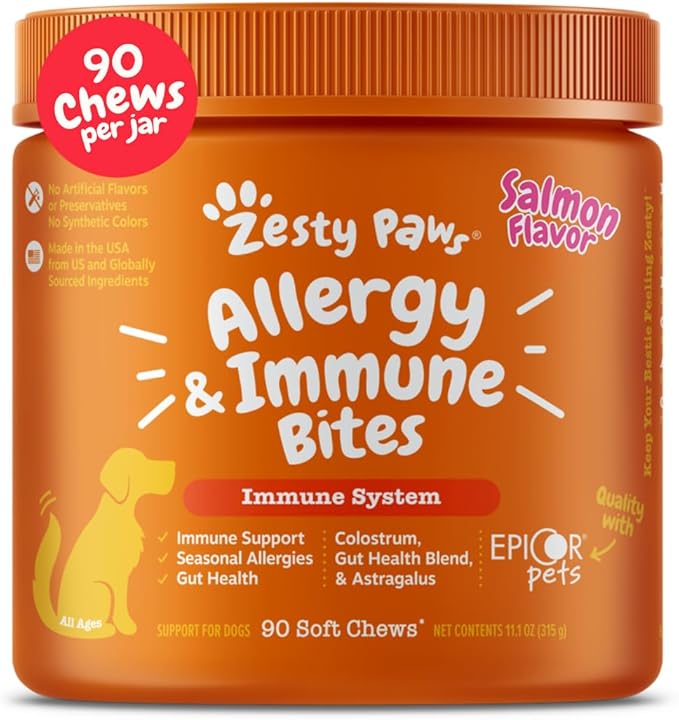 Zesty Paws Dog Allergy Relief Chews, Dog Probiotics by Unknown