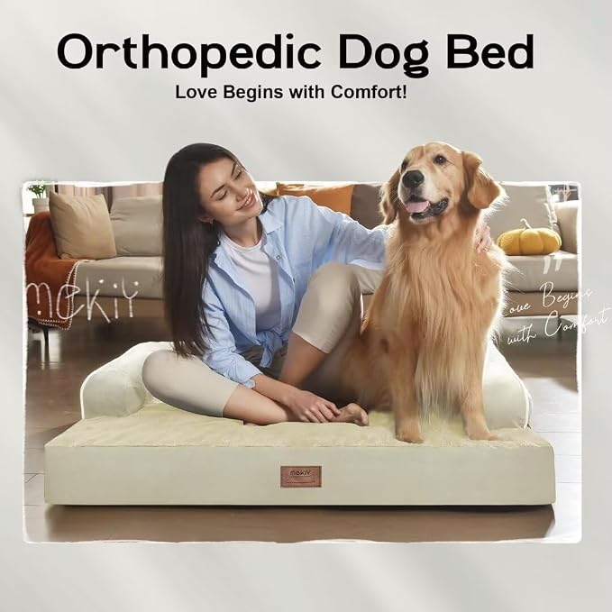 Large Dog Bed Orthopedic Washable: Extra XL XLarge Big Dog Bed - Image 7