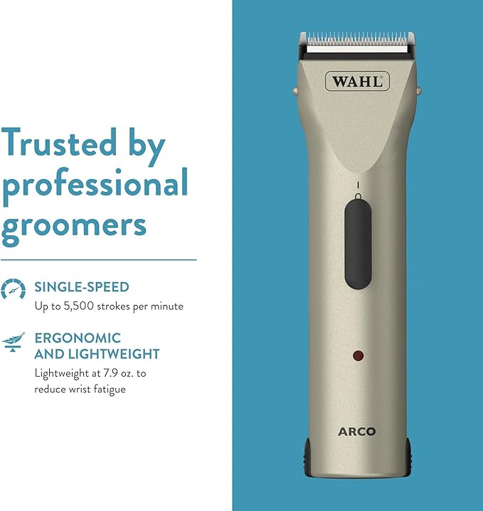 Wahl Professional Animal Arco Pet, and Horse Cordless Clipper Kit - Image 6