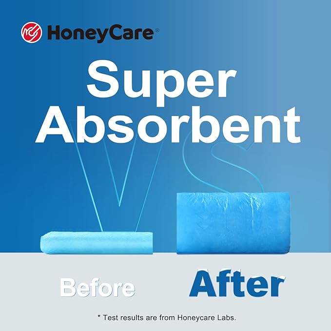 HONEY CARE All-Absorb, Large 22" x 23", Dog and Puppy Training Pads, Ultra - Image 5