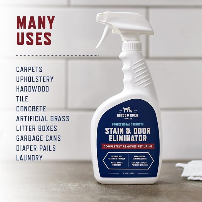 Rocco & Roxie Supply Co. Stain & Strong Odor Eliminator, Enzyme Cleaner - Image 6