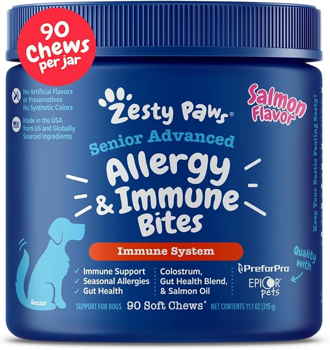 Zesty Paws Senior Allergy Immune Bites by Unknown