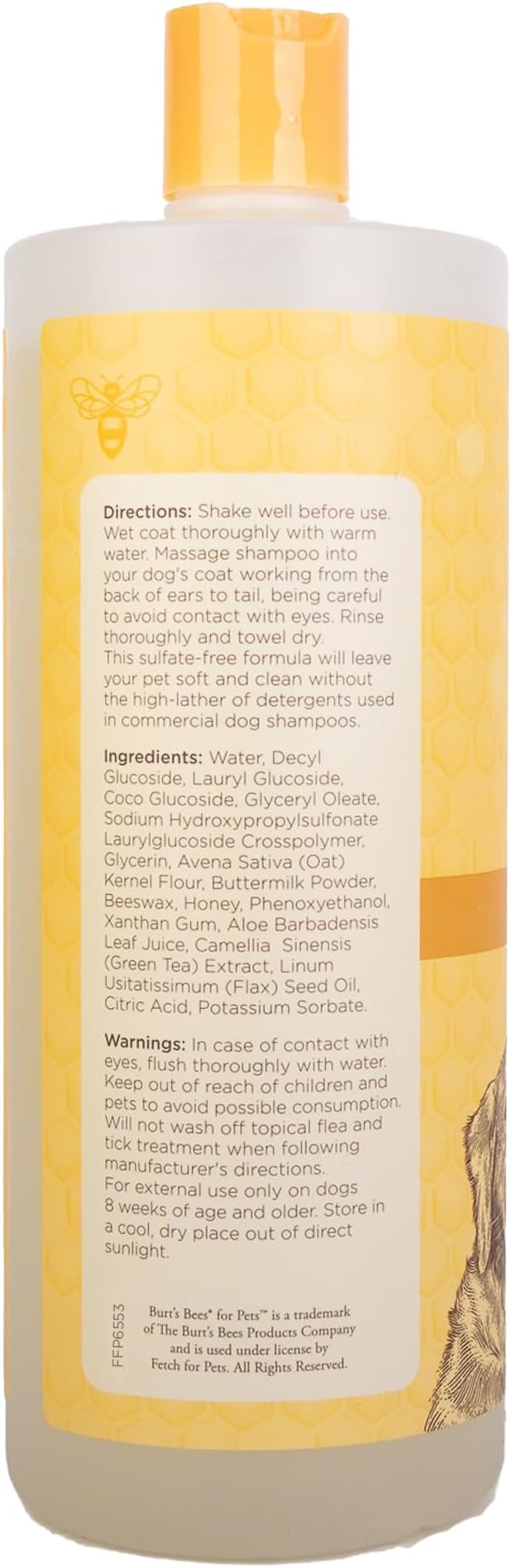 Burt’s Bees for Pets Oatmeal Dog Shampoo - Image 11
