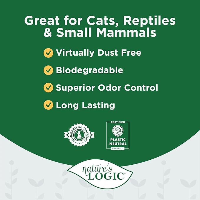 Nature's Logic 100% Natural Pine Pellet Cat Litter - Image 3
