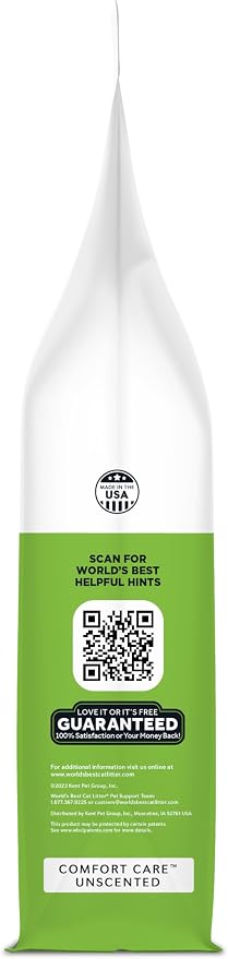 WORLD'S BEST CAT LITTER Comfort Care Unscented 15-Pounds - Image 8