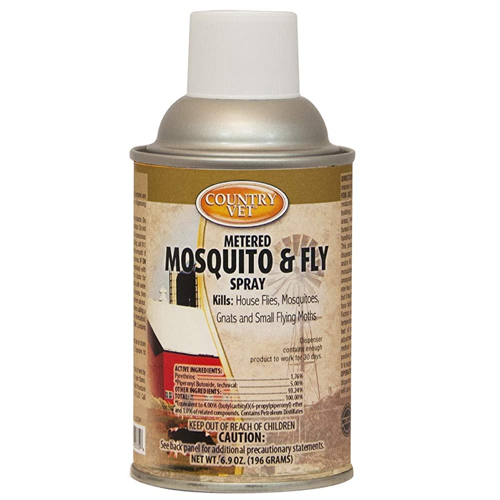 Metered Mosquito and Fly Spray 6.4 oz cans 342033CVA (Case of 12) Dispenser NOT Included