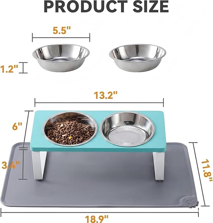 Upgraded Elevated Cat Bowls - Image 5