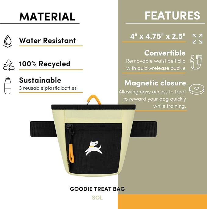 OllyDog, Goodie Treat Bag, Dog Treat Training Pouch | Magnetic Closure | 3 Ways - Image 7