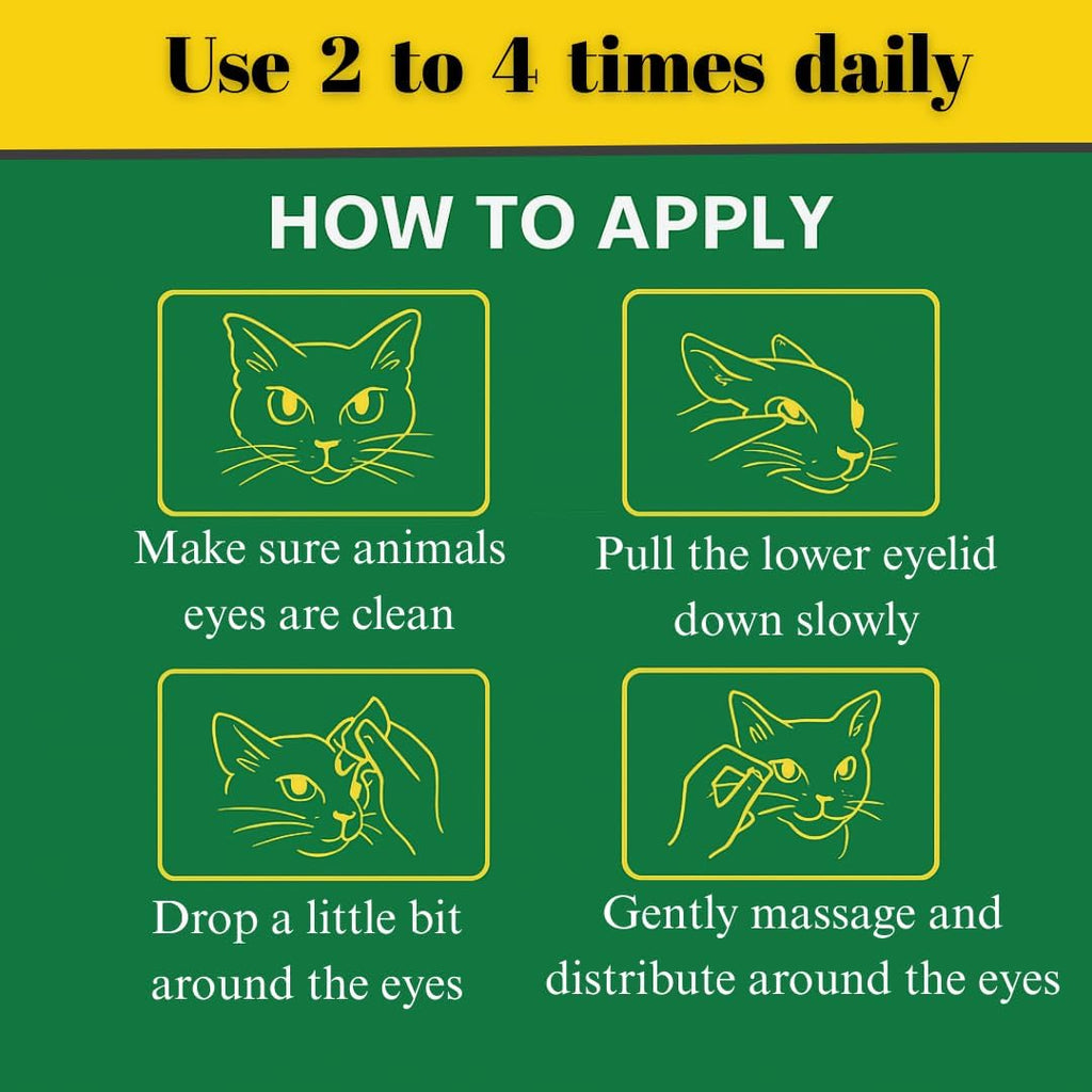Pet Eye Cream Health, Premium Eye Cream for Cats, Dogs, Cattle, Sheep, Horse and Bird 3.5 gr/1 Tube for All Pets, Premium Tube Cream