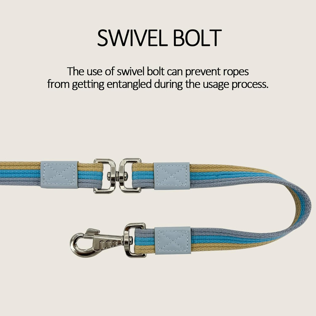 Lunge Line Polyester Cotton Lunge Line 25 Ft with EVA Stop Equine Lunge Line for Horses with Swivel Bolt Snap