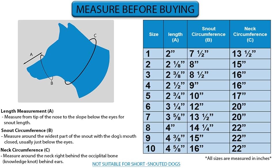 Leather Brothers Italian Basket Dog Muzzle, Adjustable Secure Fit, Comfortable Design, Training and Safety, Averts Biting, Prevents Chewing and Scavenging, Perfect for Grooming - Tan, Size 10