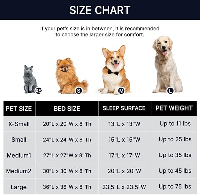 WESTERN HOME WH Calming Dog Bed & Cat Bed, Anti-Anxiety Donut Dog Cuddler Bed - Image 5