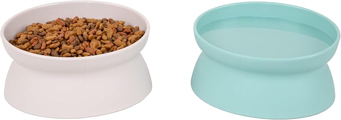 Kitty City Raised Cat Bowls, Large Bowl 2pk - Image 5