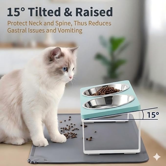 Upgraded Elevated Cat Bowls - Image 3