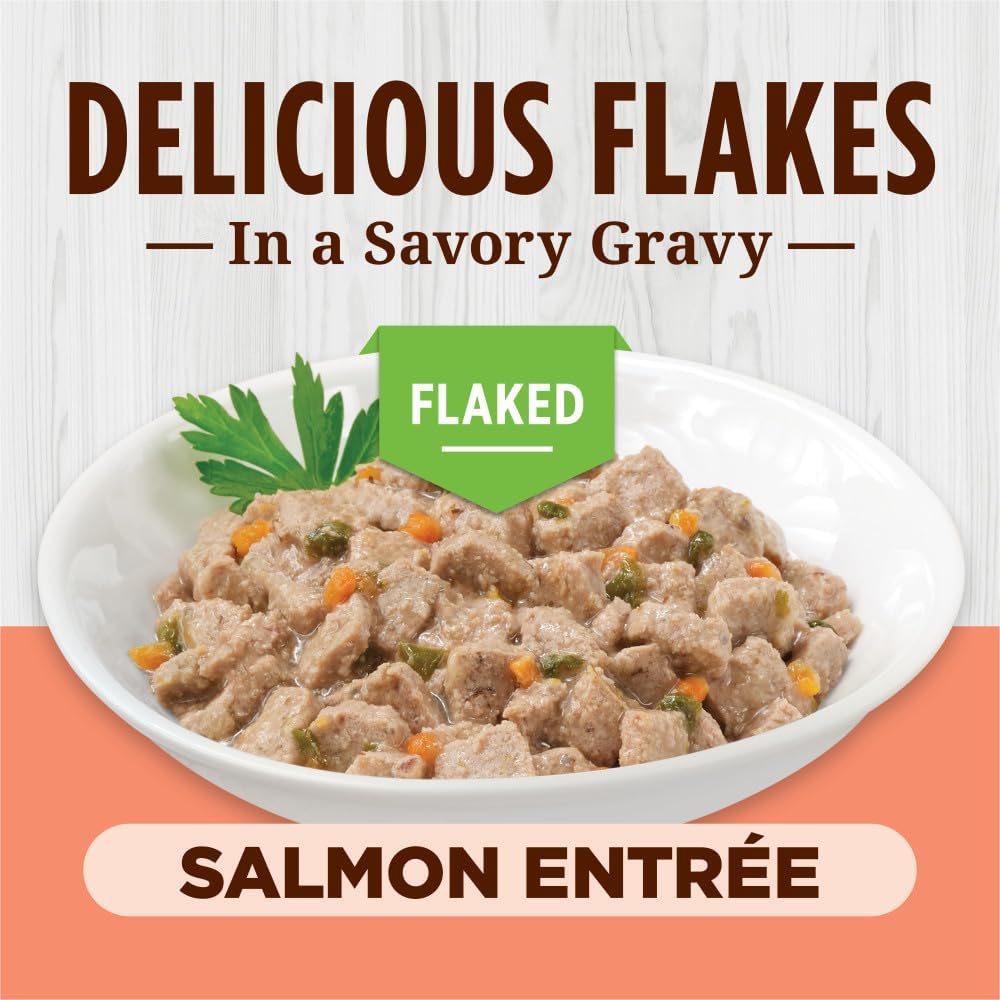 Instinct Flaked Entrée Wet Canned Cat Food - Salmon, 5.5 oz. Cans (Pack of 12)