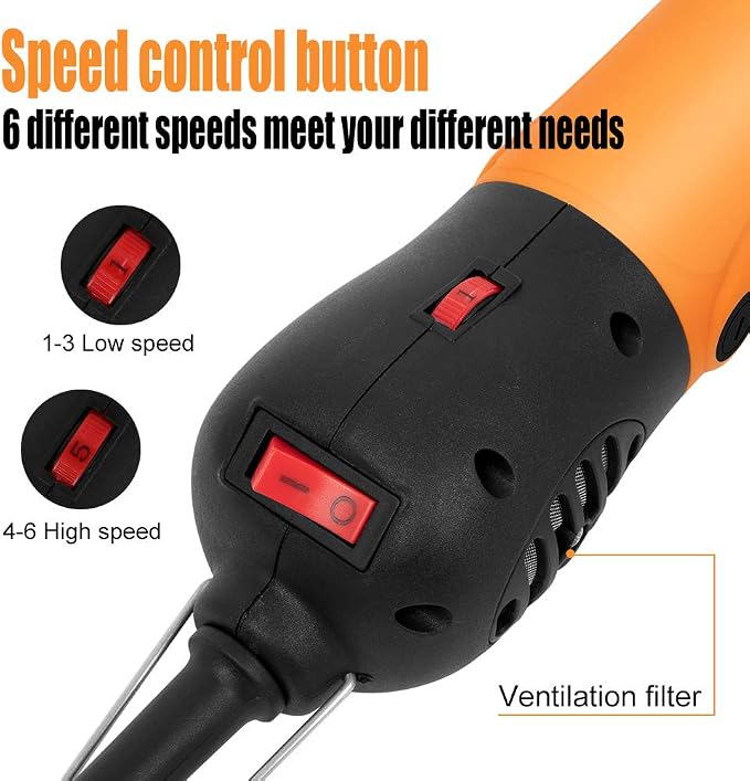BEETRO 500W Electric Professional Sheep Shears, Animal Grooming Clippers - Image 4
