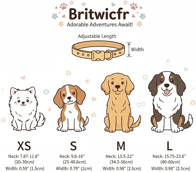 Cute Dog Collar, Spring Summer Design Floral Collar - Image 5