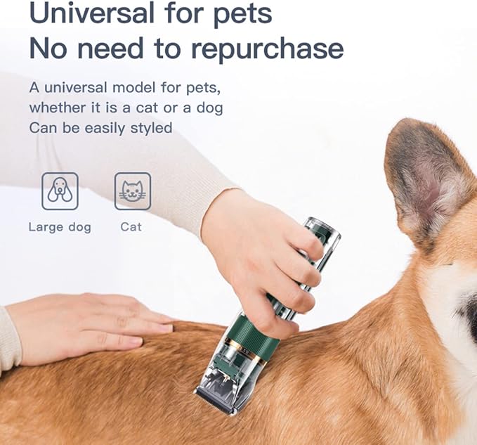 Dog Hair Clippers, Dog Grooming Clippers Kit - Image 6