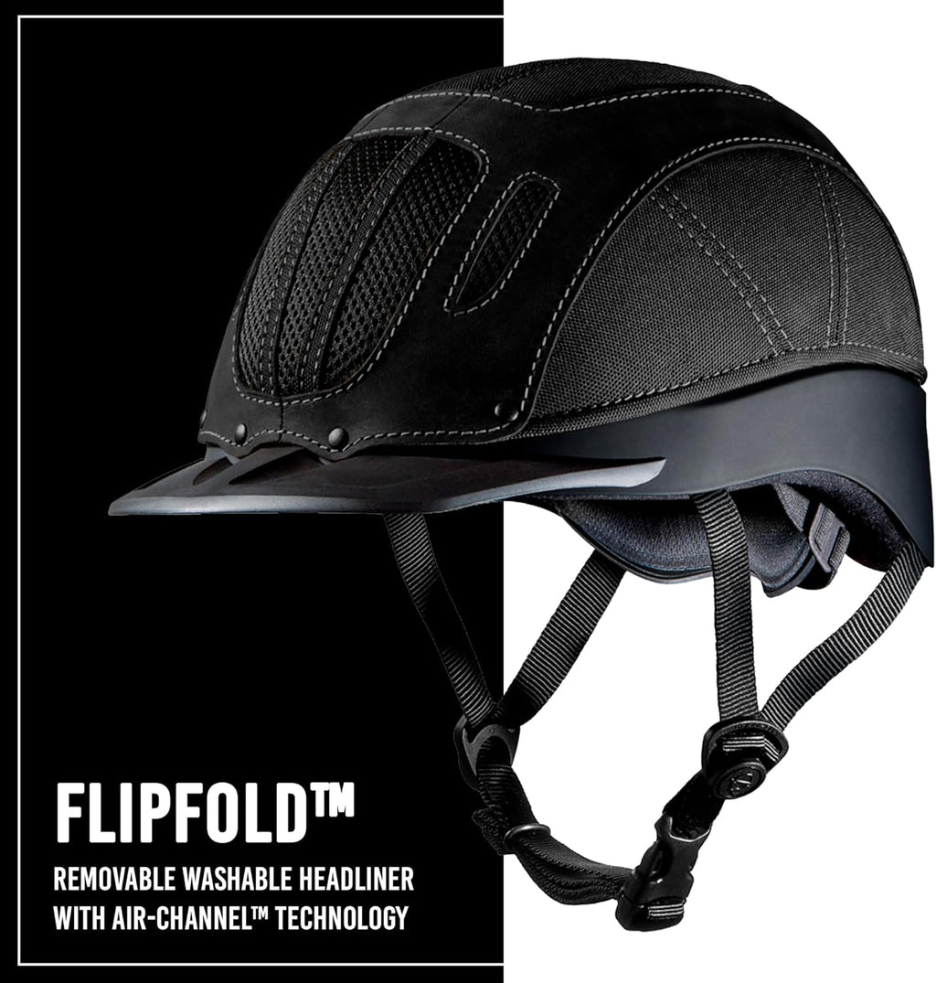 Troxel Sierra Rugged Horse Riding Helmet, Low-Profile, Self-Adjustable Design, Safety Horseback Riding Gear