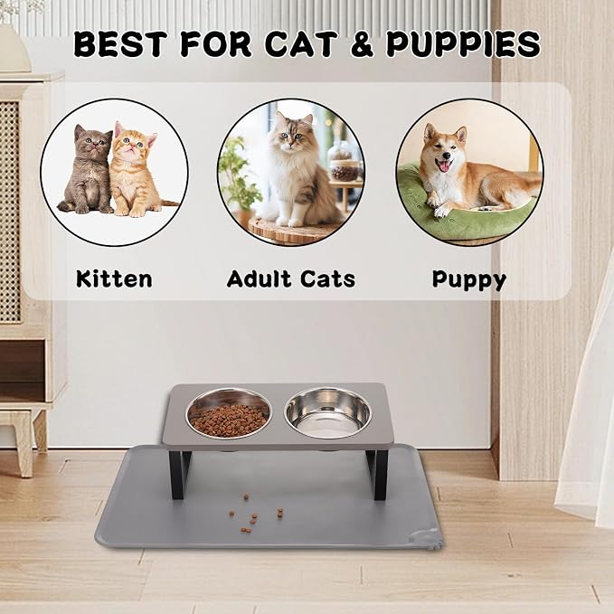 Upgraded Elevated Cat Bowls - Image 6