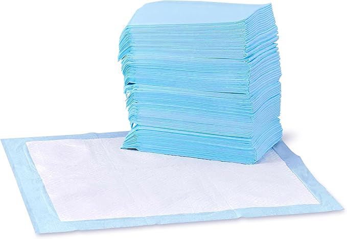 Amazon Basics Leak-Proof Dog and Puppy Potty Training Pee Pads by AmazonBasics
