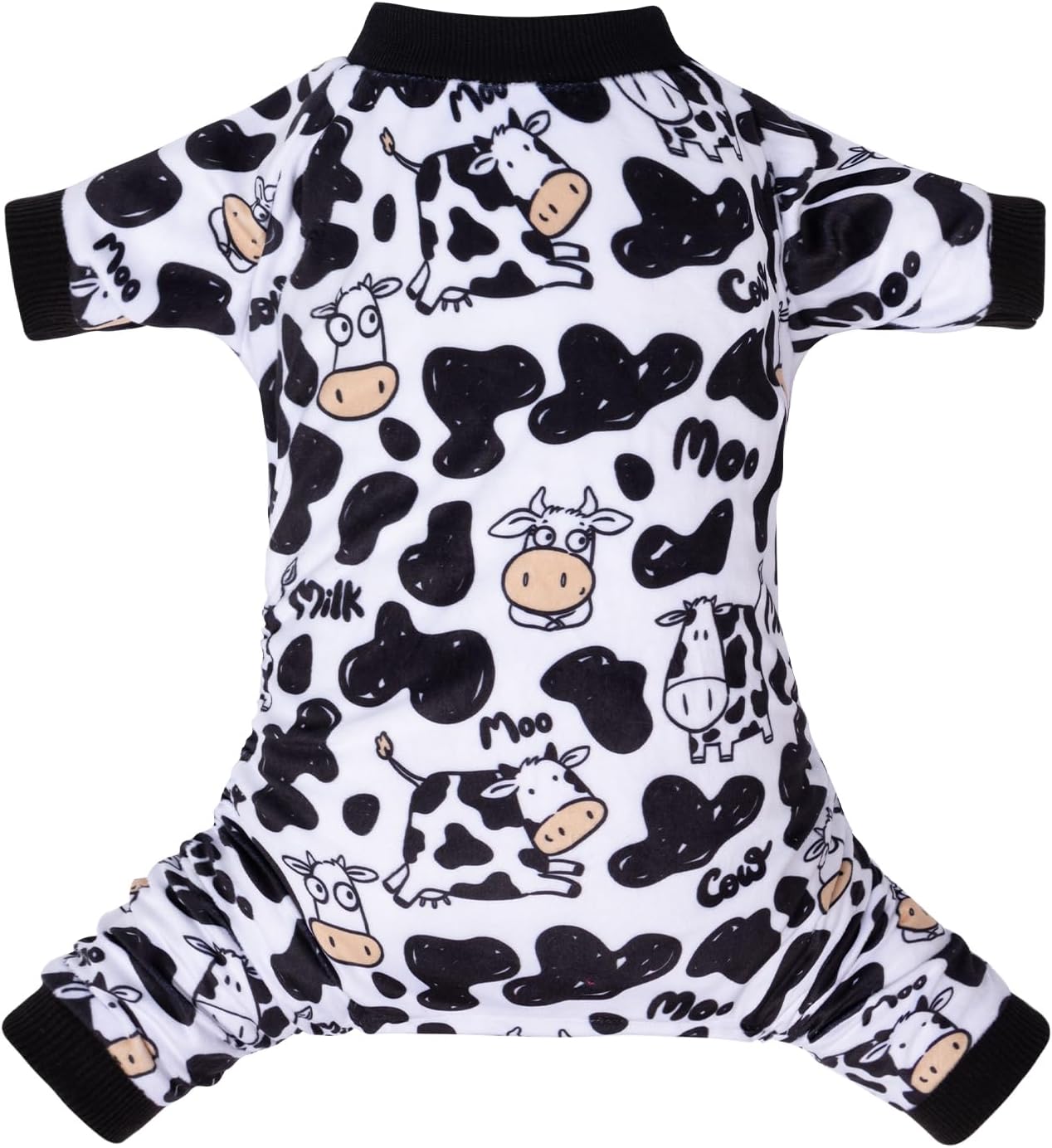 CuteBone Dog Halloween Pajamas Puppy Onesies Small Dogs Soft Pjs Coat Cat Apparel Comfy Pet Christmas Clothes Outfit Doggie Bodysuit P281L