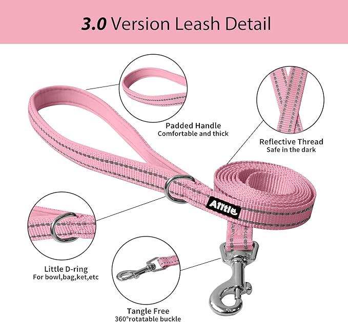 AIITLE No Pull Dog Harness and Leash Set, Step in Adjustable Dog Harness - Image 8