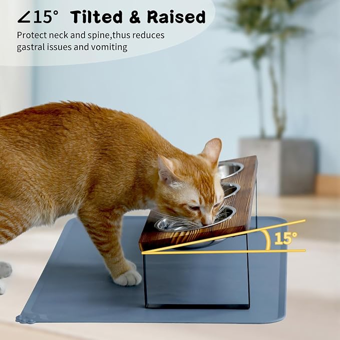 Upgraded Elevated Cat Bowls - Image 4