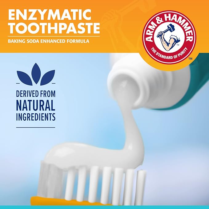 Arm & Hammer for Pets Enzymatic Dog Dental Care Kit, Chicken Flavor Toothpaste - Image 2