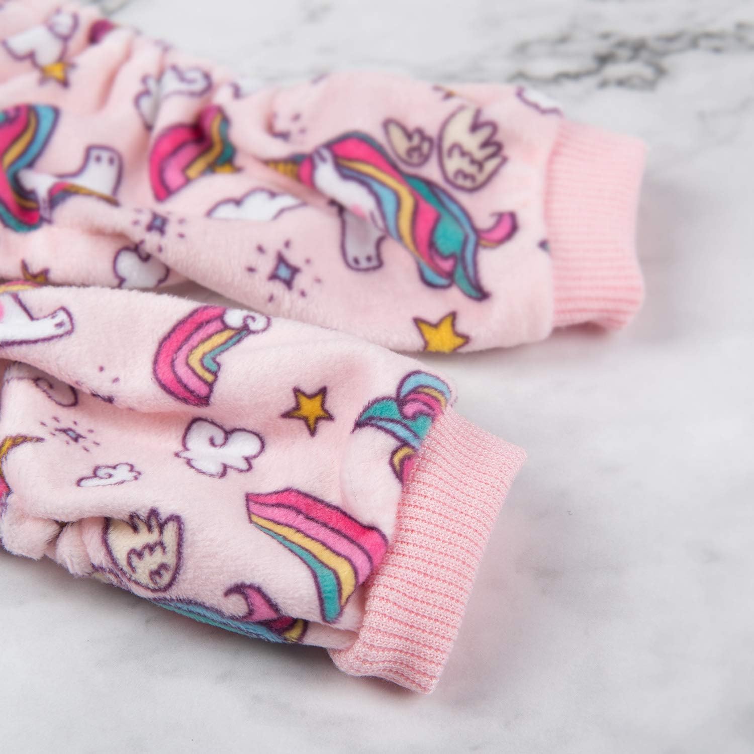 CuteBone Small Dogs Outfit Soft Puppy Onesies Pjs Dog Pajamas Pet Coat Cat Apparel Comfy Doggie Jumpsuit Bodysuit for All Seasons P67M